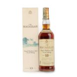 The Macallan Single Highland Malt Scotch Whisky 10 Years Old, bottled exclusively for Giovinetti &