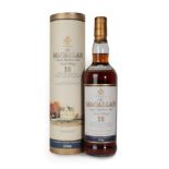 The Macallan Single Highland Malt Scotch Whisky 18 Years Old, distilled 1986, 43% vol 700ml, in