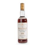 The Macallan Single Highland Malt Scotch Whisky 18 Years Old, distilled 1978, bottled 1996, 43%