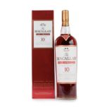 The Macallan Cask Strength Highland Single Malt Scotch Whisky 10 Years Old, 58.6% vol 1 Litre, in