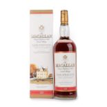 The Macallan Single Highland Malt Scotch Whisky 10 Years Old Cask Strength, 58.5% vol 1 Litre, in