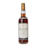 The Macallan Single Highland Malt Scotch Whisky 18 Years Old, distilled 1982, 43% vol 700ml (one