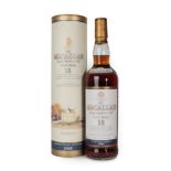 The Macallan Single Highland Malt Scotch Whisky 18 Years Old, distilled 1985, 43% vol 700ml, in