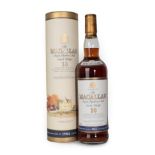 The Macallan Single Highland Malt Scotch Whisky 18 Years Old, distilled 1984, 43% vol 700ml, in