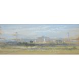 Myles Birket Foster RWS (1825-1899) Crystal Palace Watercolour heightened with white, 4cm by 10.