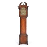 ~ A Rare and Unusual Walnut Eight Day Longcase Clock with Newcomens Type Industrial Steam Beam