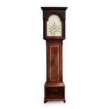 A Scottish Mahogany Eight Day Longcase Clock, signed John Jamieson, Hamilton, Fecit, late 18th