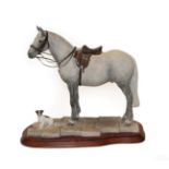 Border Fine Arts 'Faithful Friends' (Horse and Puppy), model No. B0942A by Anne Wall, limited