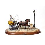 Border Fine Arts 'Delivered Warm' (Horse-drawn baker's van), model No. B0040 by Ray Ayres, limited