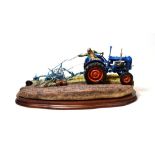 Border Fine Arts 'At the Vintage' (Fordson E27N Tractor), model No. B0517 by Ray Ayres, limited