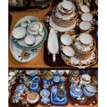 A quantity of household ceramics including Wedgewood Jasper wares (a.f.), Royal Doulton lady,