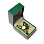 A lady's interchangeable bezel Gucci wristwatch, signed Gucci, with Gucci box