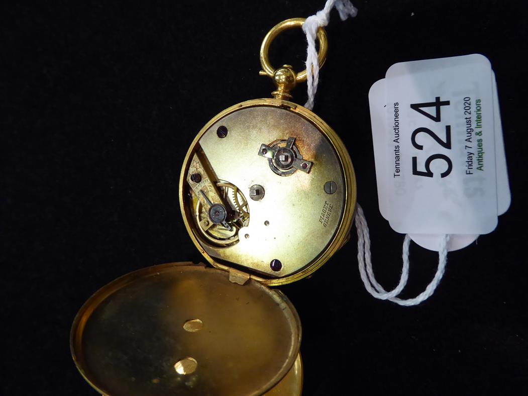 An 18ct gold cased pendant watch (including purchase receipt dated 08/11/2000) - Image 2 of 3