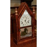 A New Haven clock company one-day striking mantel clock