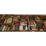 Twelve boxes of books including literature, novels (some first editions), photographic and art