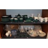 A group of various Masons dinner wares including tureen, three various part tea services, silver