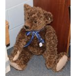 A large brown Steiff collectors club bear