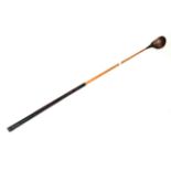 An early 20th century hickory shafted golf club J. Gaudin