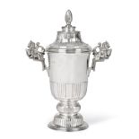 A George VI Silver Cup and Cover, by the Goldsmiths and Silversmiths Co. Ltd., London, 1937, in