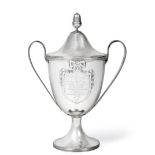 A George III Silver Cup and Cover, by John Hampston and John Prince, York, 1791-1792, the cup