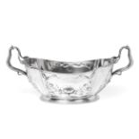 A Continental Silver Jardiniere, Possibly German, Early 20th Century, Bearing Spurious Marks for