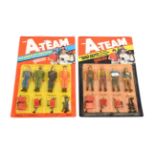 Galoob The A Team Two Multi-Figure Packs (i) The Bad Guys (ii) Soldiers of Fortune (both in original