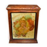 Diamond Dyes Shop Cabinet with large colour illustration to front 'For Domestic and Fancy Dyeing'