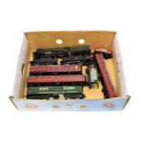 Hornby Dublo 2 Rail Locomotives And Rolling Stock Denbigh Castle, Co-Bo, 0-6-2T BR 69550 coal in