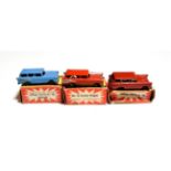 Benbros Mighty Midgets No.16 Station Wagon (i) blue MW (ii) dark red, BPW (iii) red MW (all E