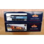 Bachmann OO Gauge Two Class 66 DCC Ready Locomotives 32725 EWS and 32754 Direct Rail Services (