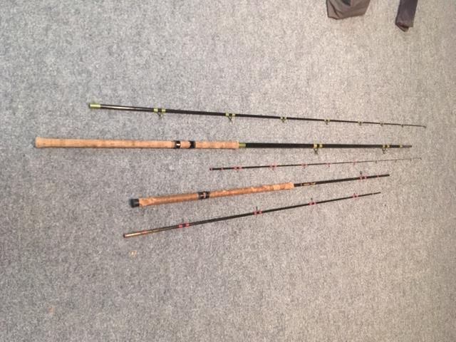 A Collection Of Various Mixed Fishing Rods to include six Sea Rods makers include ABU. Seven - Image 17 of 18