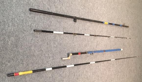 A Collection Of Various Mixed Fishing Rods to include six Sea Rods makers include ABU. Seven - Image 12 of 18