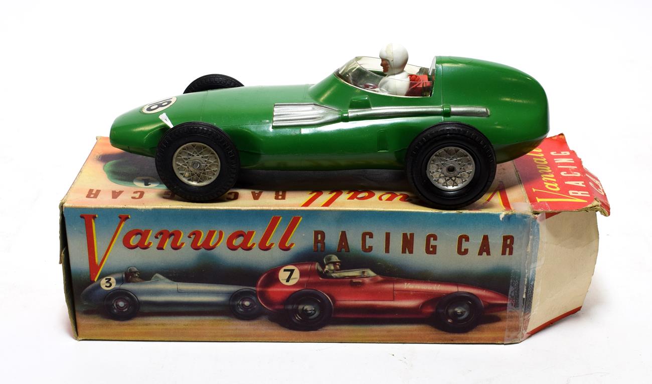 Mettoy Diecast Vanwall green no.18 (E-G box G, lacks one flap)