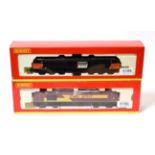 Hornby (China) OO Gauge Two Diesel Locomotives R2522 Class 67 EWS Rising Star DCC Ready and R2416A