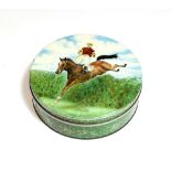 W & R Jacobs Biscuit Tin Commemorating A Freeman Riding D J Coughlin's Mr What Grand National