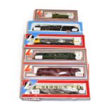 Lima OO Gauge Five Locomotives GWR Railcar, Class 43 diesel Rapid BR D838, Class 43 diesel