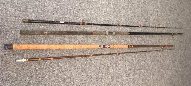 A Collection Of Various Mixed Fishing Rods to include six Sea Rods makers include ABU. Seven - Image 10 of 18