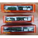 Hornby Railways OO Gauge Three Locomotives R387 Flying Scotsman LNER 4472, R378 Cheshire LNER 2753
