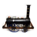 The Planet 8 1/4'' Gauge Live Steam Model Of Robert Stephenson's 1830 Locomotive 27 1/2'' overall