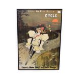 Little Bo Peep Rode A Cycle - That's How She Lost Her Sheep Poster published by David Allen &
