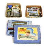 Hornby Dublo 3 Rail Two Sets EDP16 Tank passenger set (G-F box F-P) Goods set (lacking locomotive,