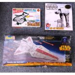 Various Star Wars And Other TV/Film Related Kits including MPC At-At, Revell Republic Star