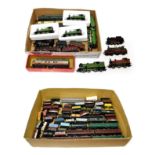 Unboxed OO Gauge Locomotives including 3xMainline 0-6-0T LNER 581, Lima Express Parcel Railcar,