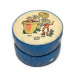 Bill & Ben Flowerpot Men Pouffe depicting the three characters including Little Weed 12 1/2''