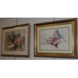 A pair of reproduction prints after Gordon King (2)