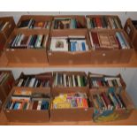 Twelve boxes of books including: music, history, art reference, biographical,