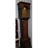 ~ A mahogany eight day longcase clock, signed Mathison, Berwick, late 18th century