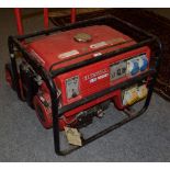 A Honda ED4500X petrol generator