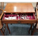 A canteen table service containing a part service of Community plate flatware