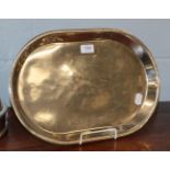 ^ A Royal Standard Pewter champagne serving tray stamped KRUG